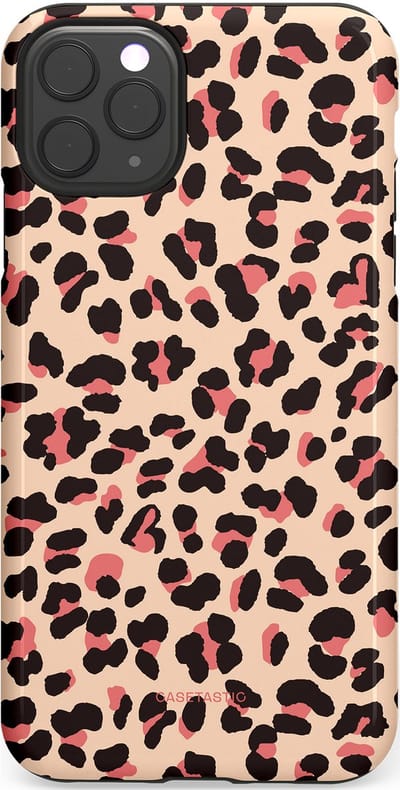 Casetastic Hoesje Geschikt voor Apple iPhone 11 Pro Max - Stijlvolle Beschermende Duo-layer Case - Pantermeid