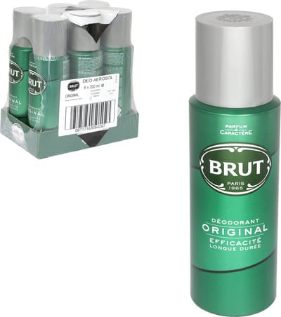 Brut Original Deo Spray - 6 x 200 ml