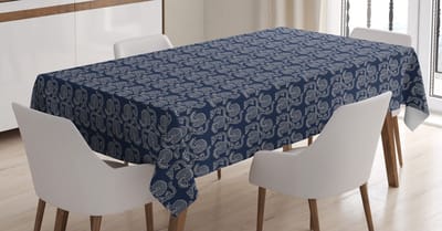 ABAKUHAUS Tafelkleed – Russisch bloemenpunt – 140x240 cm – violet