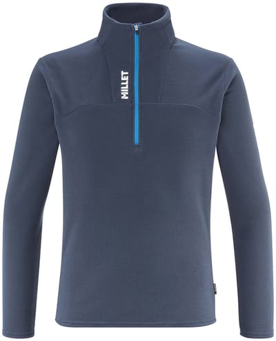 Millet Ubic Lightgrid Fleece Met Halve Rits Blauw S Man