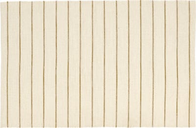 Södahl Line Kleed 60 x 90 cm Beige/Toffee Brown