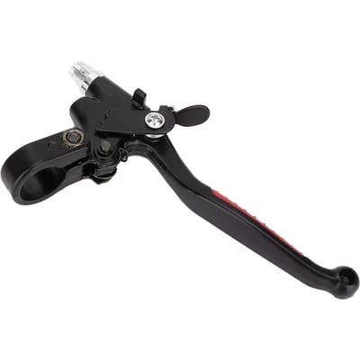 Motorfiets Lange Handgreep Koppeling Remhendel voor 50CC 60CC 80CC black