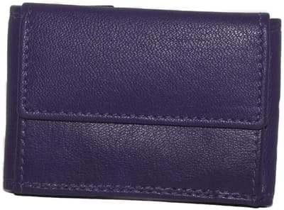 Leren stappertje horizontaal / mini portemonneetje / klein beursje in rood, paars, roze, groen, navy, blauw, zwart leer 132