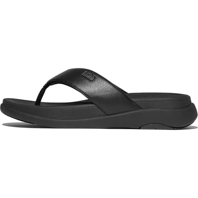 FitFlop F-Mode Go Mens Toe-Post Sandals ZWART - Maat 44