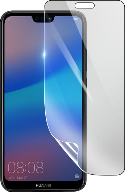 3mk, Geschikt voor Huawei P20 Lite, Schokbestendige Hydrogel Screenprotector, Transparant