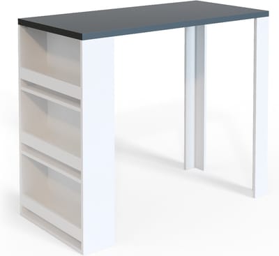 Vicco Bartafel – 57 x 117 cm met 3 compartimenten Wit/antraciet