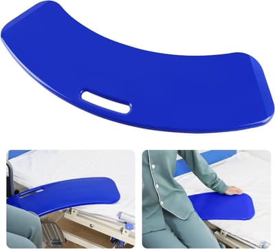 Schuifplank Transfer - Schuifhulp Rolstoel - Hulp bij Verplaatsing - Antislip Ontwerp - 79 x 20 cm - Groen