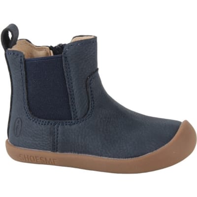 Shoesme Donkerblauw Chelsea Laarsje - Veterschoen Kind - Jongens - Dark Blue - Microleer - Maat 20