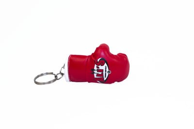 Ali's Fightgear sleutelhanger bokshandschoen kleur rood