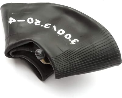 Mini Binnenband - Scooter Band Quad Band - Vervanging Banden - Gebogen Klep - 3.50/3.00-4 - Zwart