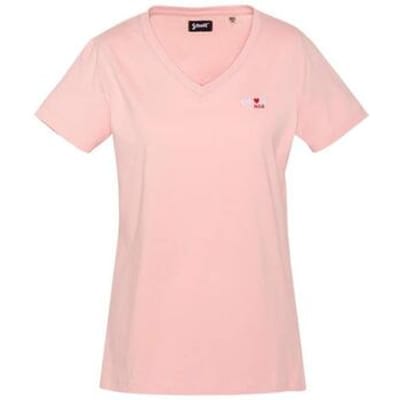 T-shirt Schott TSBRODEDW