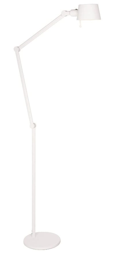 Freelight Vloerlamp Sovrano Wit 1 Lichts 2 Armen
