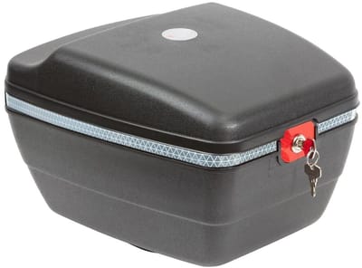Core® Topkoffer Voor Scooter - Scooteraccessoires - Topkoffer - Zwart - 35cm x 28cm x 22cm