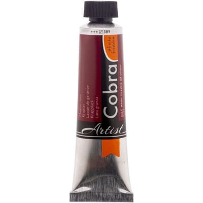 Peinture à l'huile watermixable - Cobra - Madder Lake - Tube 40ml - Rouge - Artistes