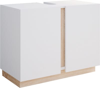 Vicco Gloria Wastafelonderkast – 70.4 x 55.5 cm met 2 deuren Wit