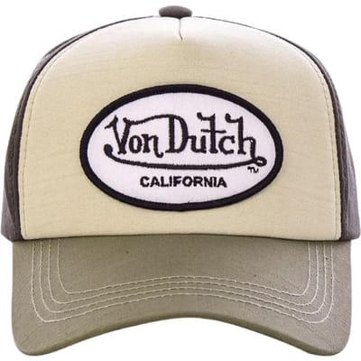 Von Dutch - Snapback Baseball Cap TOI1 | One Size | Verstelbaar | Druksluiting - Beige