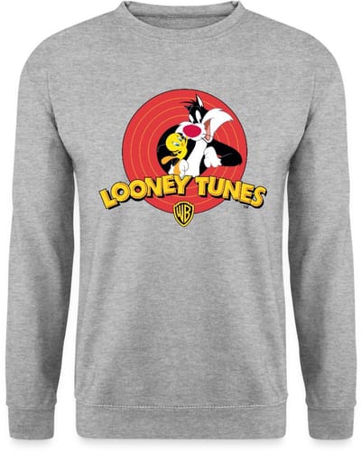 Looney Tunes Sylvester And Tweety Sweater Heren