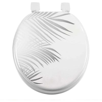 Wc-bril Silver Leaves White