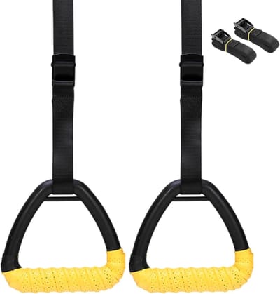 Gymnastiekringen - Krachttrainingsringen - Thuis Buiten Dans Fitness - Verstelbare Banden - 17x16x7cm