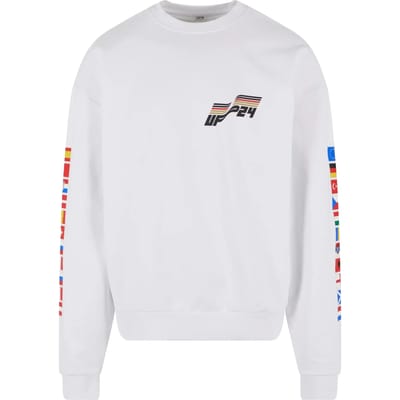 Ultra dik katoenen sweatshirt met ronde hals Mister Tee