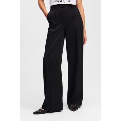 Karl Lagerfeld Everyday Pants Black Taglia: 40 | Pantaloni da completo Outlet | Donna | Nero