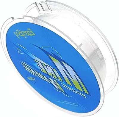 Vislijn Monofilament - Nylon Koord - Vissen - Onzichtbaar Onder Water - 100m 0.14mm - Transparant