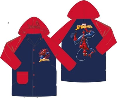 Spiderman regenjas 3 jaar - maat 98