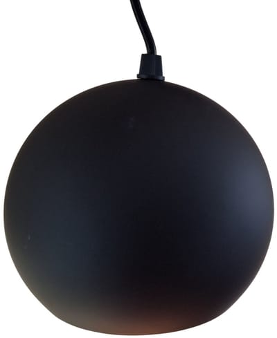 Hanglamp Design Rond Zwart Bol met Led verlichting - Scaldare Aosta