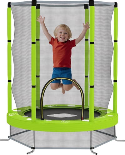 Kindertrampoline met Veiligheidsnet voor Binnen en Buiten