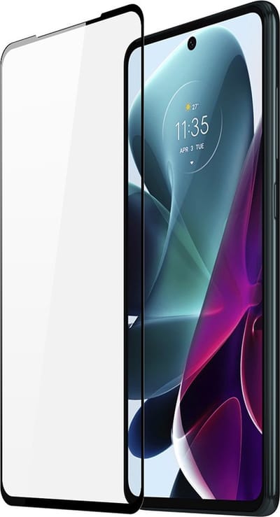 Dux Ducis Screen Protector - Geschikt voor Motorola Moto G200 5G Screen Protector - Dux Ducis Full-Cover Tempered Glass - Zwart