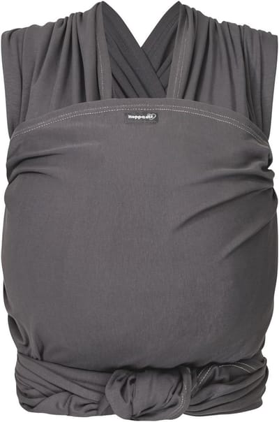 Babydraagdoek Elastisch - Prematuur Baby Draagzak - Dichtbij Dragen - Voor Vroege Geboortes - 4.60m x 0.50m - Antraciet