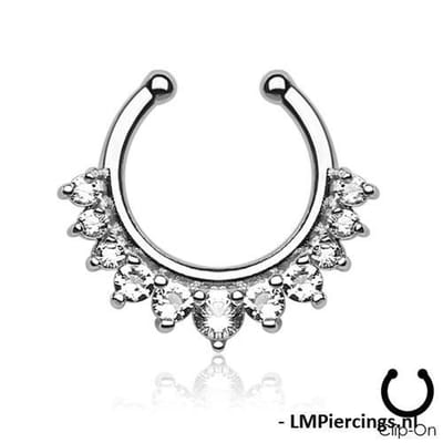 Fake piercing chirurgisch staal - LMPiercings