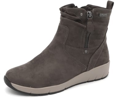 Jana Dames Enkellaars - 26497-231 Taupe - Wijdte H - Maat 38