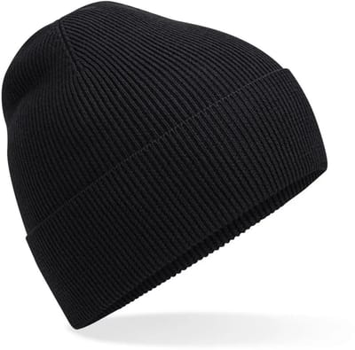 Katoenen hoed Beechfield Organic Fine Knit