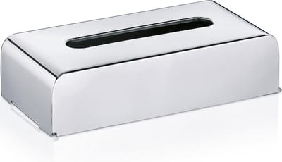 Tissuehouder tissuebox tissue box RVS glans ,wand of staand model