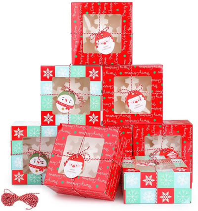 Dailygoody - Koekjesdozen - Feestelijke Verpakking - Met Venster