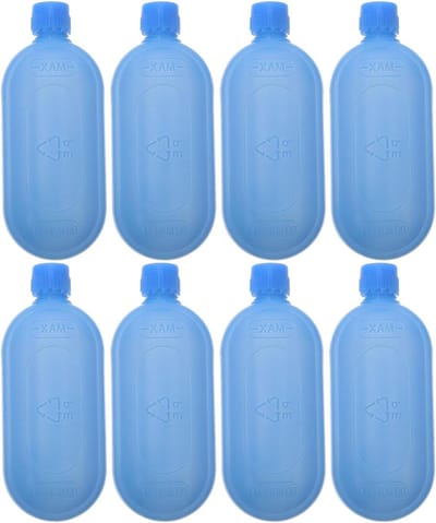 Herbruikbare Ijsblokken - Koelelementen Vriesblokken - Draagbare Koelers - Waternavulbaar - 8 Stuks - Blauw
