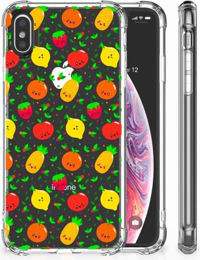 Apple iPhone X | Xs Beschermhoes Fruits