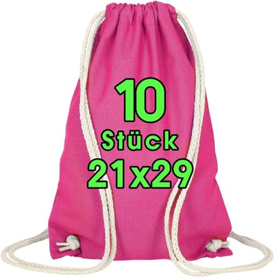 Katoenen Knutselzakjes voor Kinderen - 10 of 25 Stuks - Oeko-Tex Gecertificeerde Stoffen Tassen om te Beschilderen