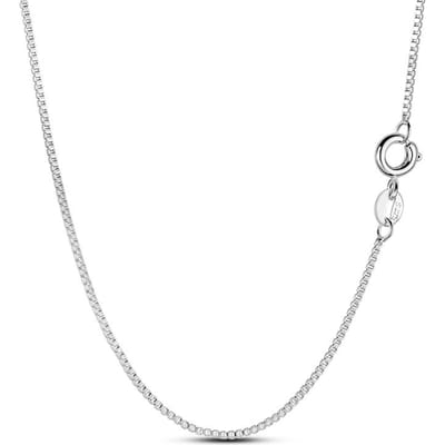 MULA Sterling Zilver Kleur Me Link Ster Ketting Geschikt voor Originele Bedels Zilveren Fijne Sieraden DIY Mode Voor Vrouwen Mode Cadeau white