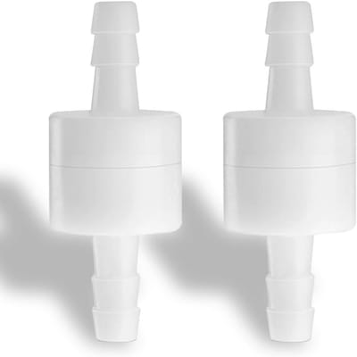 Waterdichte Terugslagklep 6mm - 2 Stuks Eenrichtingsklep voor Water, Brandstof en Lucht - Voorkomt Terugvloei van Vloeistoffen