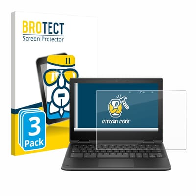 Screenprotector 3 Stuks voor HP Fortis Flip G1i 11" Beschermglas transparant