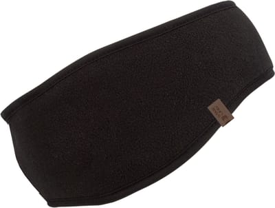 Zwarte fleece hoofdband - Haarband - Hoofdband - Oorwarmer - Zwart - Hippe haarband - Hippe hoofdband - Haaraccessoire - Fleeceband - Winteraccessoire - Sportband - CHPN