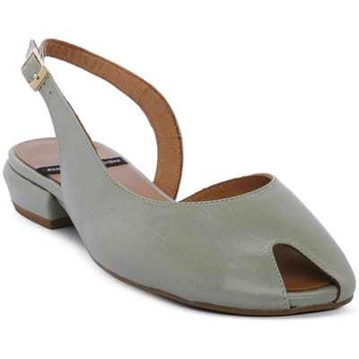Platte sandalen Angel Alarcon GRETA VERDE
