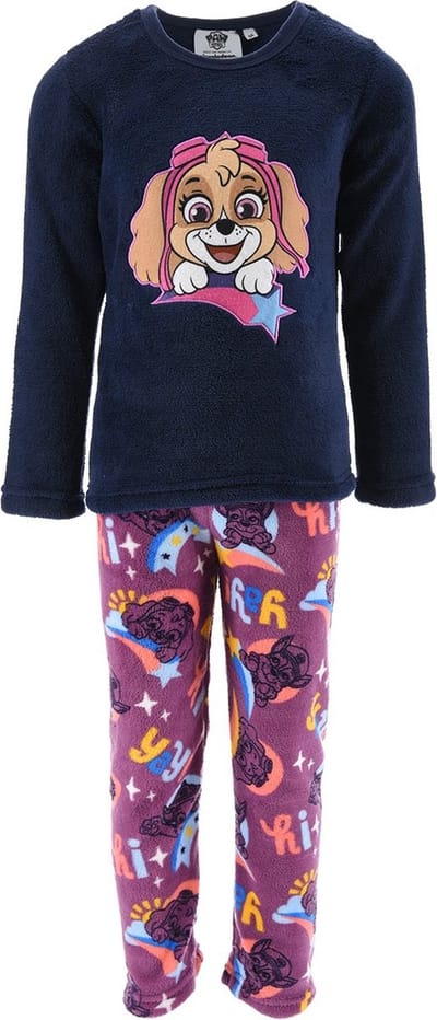 Paw Patrol Pyjamaset Fleece Meisjes Maat 104