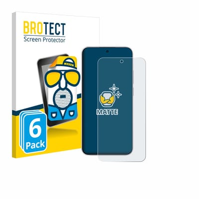 BROTECT - Screenprotector voor Xiaomi Redmi Note 15 Pro 5G - Folie Beschermfolie matte 6 Stuks