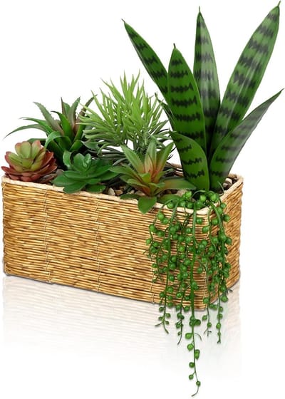 Kunstplanten voor Thuis, Keuken en Kantoor - Ideale Decoratie voor Planken en Tafels