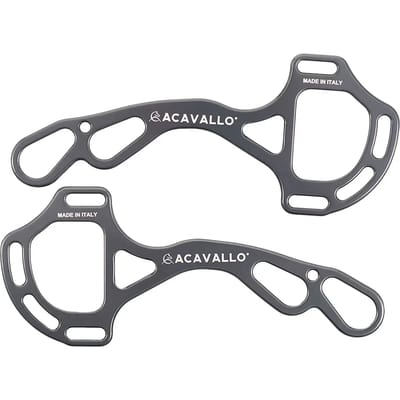 Aluminium bit voor paard Acavallo Alupro Hackamore