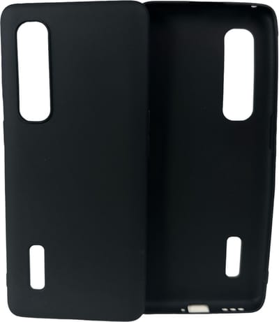 Silicone hoesje Geschikt voor: OPPO Find X2 Pro - zwart