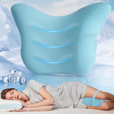 Dailygoods- BeenKussen Ergonomisch - Kniekussen voor Slapen op de Zij - Memory Foam - Afneembare Hoes - Vlindervormig Ontwerp - Verstelbare Elastische Band